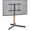 Image de Meuble TV Vogel's TVS 3695 pour téléviseurs de 40 à 77 pouces, pivotant, en bois et noir - Neuf