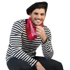 Image de Tee-shirt RayÃ© Noir et Blanc - Adulte