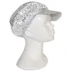 Image de Casquette Disco Paillettes - Argent - Adulte