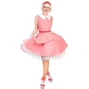 Image de Costume annÃ©es 50-60 - Vichy Rouge - Femme