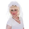 Image de Serre-TÃªte Voile de MariÃ©e dentelle blanche