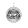 Image de Boule Ã  facettes disco 20 cm - Argent