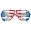 Image de Lunettes RayÃ©es Tricolores France - Adulte
