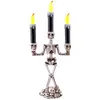 Image de Chandelier squelette avec 3 LED bougies