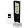 Image de Alecto WS-1150 - Station météo avec capteur extérieur sans fil, noir/argenté