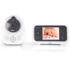 Image de Alecto DVM-77 - Babyphone avec caméra et écran couleur 2.8", blanc/anthracite