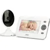 Image de Alecto DVM-140 - Babyphone avec caméra et écran couleur 4.3", blanc