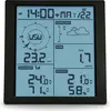 Image de Alecto WS5200 : Station météo WLAN 6-en-1 avec capteur d'extérieur sans fil, application, couleur noire