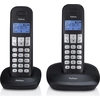 Image de Profoon PDX-1120 - Téléphone DECT avec 2 combinés, noir