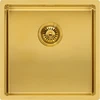 Image de REGINOX évier MIAMI 40 x 40 en couleur GOLD / revêtement PVD / évier
