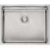 Image de REGINOX R32855 Houston 50x40 Evier en inox à partir d'une largeur de meuble de 60 cm / à fleur / encastrement plat / sous plan