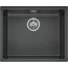 Image de Reginox R34668 Evier à encastrer Regi Granit TEXEL 50x40 (L) PURE Black à partir d'une largeur d'armoire de 60 cm