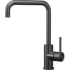 Image de Reginox Armatur R38963 CRYSTAL GUN METAL II, robinet monocommande avec bec fixe, revêtement PVD en acier inoxydable, nouvelle couleur PVD 2025