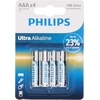 Image de Philips Ultra Alkaline AAA 4-pack LR03 batterijen