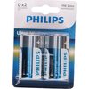 Image de Pile Philips LR20E2B/10 Ultra Alcaline D 2pcs