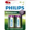 Image de Ventes de piles Europe rechargeable HR14 NIMH C-CEL 3000MAH 2 STU