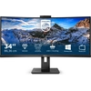 Image de Philips P Line 346P1CRH/00 LED display 86,4 cm (34") 3440 x 1440 pixels UltraWide Quad HD Noir
