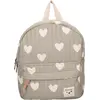 Image de Sac à dos Kidzroom, modèle "Wonderful Worlds", couleur verte, avec des motifs de coeurs, pour enfants