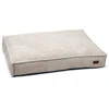 Image de Conçu par Lotte. Coussin pour animal de compagnie, pour intérieur, pour chien, gris, rectangulaire, unie
