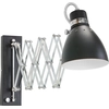Image de Steinhauer - applique murale - Spring - noir - métal - lampe à ciseaux - E27 - 6290ZW