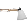 Image de Mexlite - applique murale - Dion - naturel - bois lin - lampe de lit - E14 - 8853BE