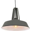 Image de Mexlite - suspension - Eden - gris - métal - Ø 42cm - E27 - 7704GR
