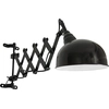 Image de Steinhauer - applique murale - Yorkshire - noir - métal - lampe à ciseaux - E27 - 7774ZW