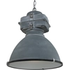 Image de Mexlite - suspension - Densi - gris - verre métal - Ø 47cm - E27 - 7779GR