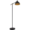 Image de Mexlite - lampadaire - Nove - noir - métal - Ø 28cm - E27 - 1322ZW