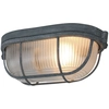 Image de Plafonnier - gris - Lisanne - verre métal - lampe cible - E27 - 1340GR - Mexlite
