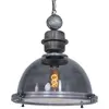 Image de Suspension - transparent - Bikkel - verre métal - Ø 45cm - E27 - 1452GR - Steinhauer