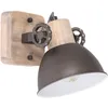 Image de Sienna Gearwood Spot Individuel Industriel, Bois Blanc