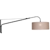 Image de Applique murale - noir - Elegant Classy - métal textile - lampe d'ambiance - E27 - 9324ZW - Steinhauer
