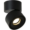 Image de Mexlite - spot - Fez Black - noir - plastique métal - Ø 8cm - LED - 2673ZW