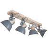 Image de Sienna Gearwood Spot Bar Industriel, Bois Blanc