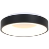 Image de Steinhauer - plafonnier - Ringlede - noir - plastique métal - Ø 30cm - LED - 3086ZW