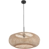 Image de Anne Lighting - suspension - Maze - naturel - bambou bois - Ø 60cm - E27 - 7505ZW