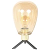 Image de Steinhauer - lampe de table - Reflexion - ambre - verre métal - Ø 15cm - E27 - 2682ME