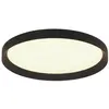 Image de Steinhauer - plafonnier - Flady - noir - plastique métal - Ø 40cm - LED - 3685ZW