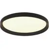 Image de Steinhauer - plafonnier - Flady - noir - plastique métal - Ø 50cm - LED - 3686ZW
