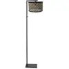 Image de Steinhauer - lampadaire - Stang - noir - bambou métal - lampe d'ambiance - E27 - 3705ZW