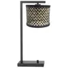 Image de Steinhauer - lampe de table - Stang - noir - bambou métal - lampe d'ambiance - E27 - 3715ZW