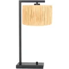 Image de Steinhauer - lampe de table - Stang - noir - herbe métal - lampe d'ambiance - E27 - 3716ZW