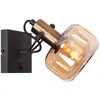 Image de Steinhauer - applique murale - Glaslic - bronze - verre métal - lampe design - E27 - 3864BR