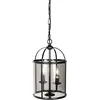 Image de Steinhauer - suspension - Pimpernel - noir - verre métal - Ø 23cm - E14 - 5971ZW