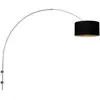 Image de Steinhauer - applique murale - Sparkled Light - acier - lin métal - E27 - 3966ST