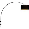 Image de Steinhauer - applique murale - Sparkled Light - noir - lin métal - E27 - 3967ZW