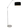 Image de Steinhauer - lampadaire - Prestige Chic - acier - lin métal - lampe d'ambiance - E27 - 3975ST