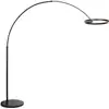 Image de Steinhauer - lampadaire - Ringlux - noir - métal - lampe arquée - LED - 4130ZW