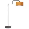 Image de Steinhauer - lampadaire - Bloeba - or noir - métal velours tissu - Ø 40cm - E27 - 4168ZW